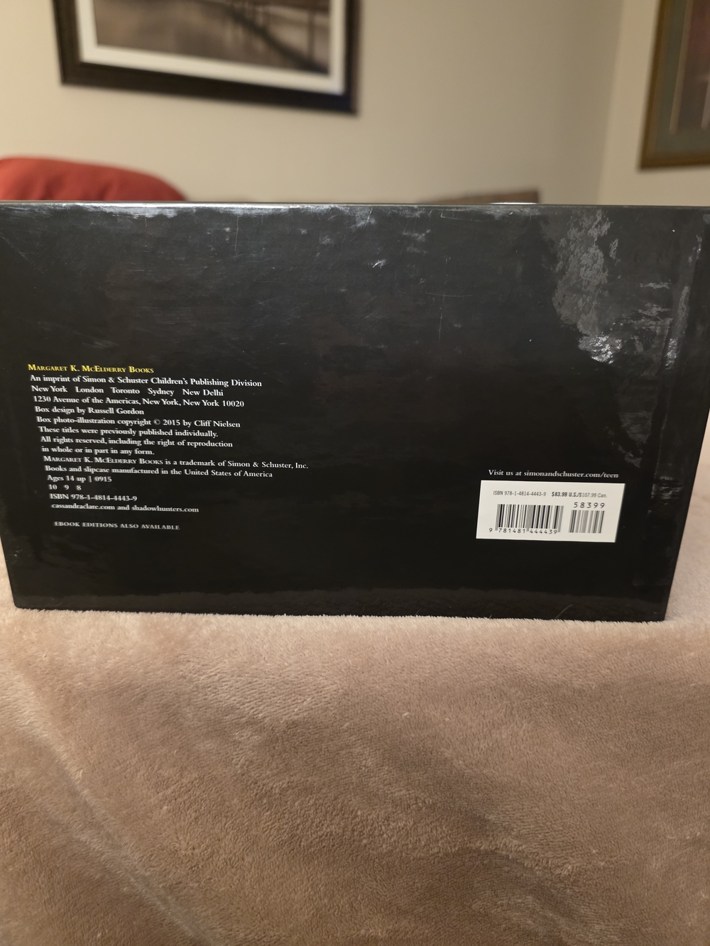 The Mortal Instruments Hardcover Box Set - Black and Gray Books 1-6 *+S/H Cost - Picture 2 of 7
